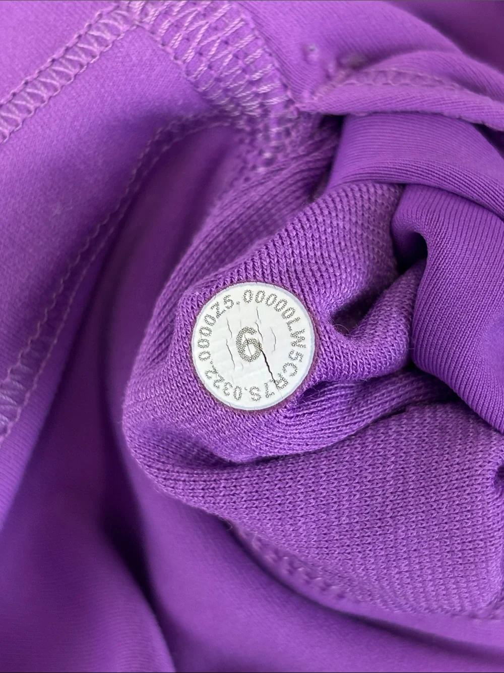LULULEMON Wunder Train High Rise Leggings Purple Size 6